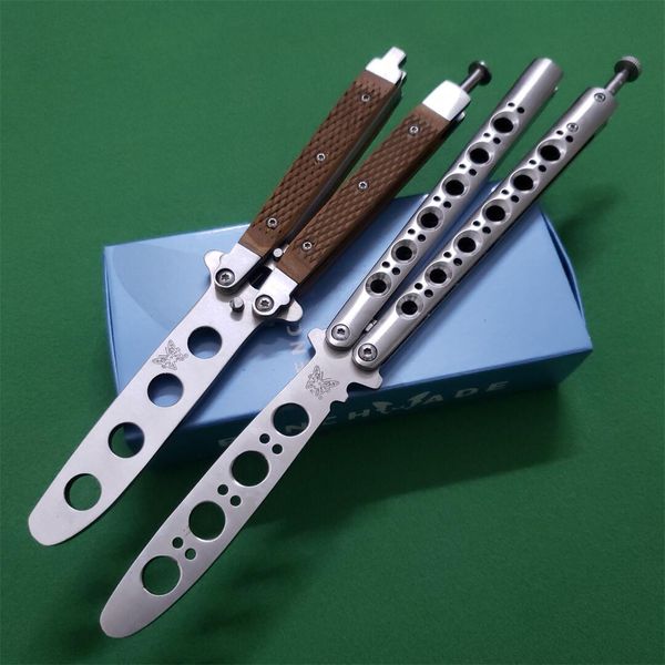 Theone Balisong Trainer Coltello a rotazione libera per Benchmade Infidel BM40 BM41 BM42 BM43 BM46 BM47 BM49 bm51 3300 3310 3400 9400 Coltelli 9070 A07 13 11 9 10 pollici C07 Strumenti