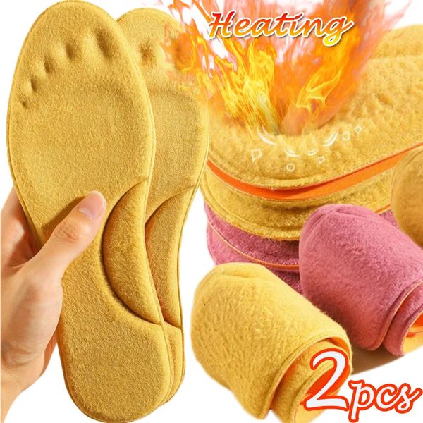 Parti di scarpe Accessori Solette autoriscaldanti Massaggio plantare Sottopiede termico addensato Cuscinetti in memory foam Inverno caldo Uomo Donna Scarpe sportive Pad 231031