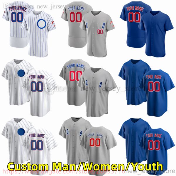 Custom S-6XL Movie College Бейсбол носит сшитый трикотаж 8 AndreDawson 9 JavierBaez 44 AnthonyRizzo 23 RyneSandberg Hong Away Jerseys