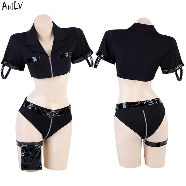 Ani 2023 New Idol Girls Costume di scena donna poliziotta ufficiale abiti uniformi costumi cosplay cosplay