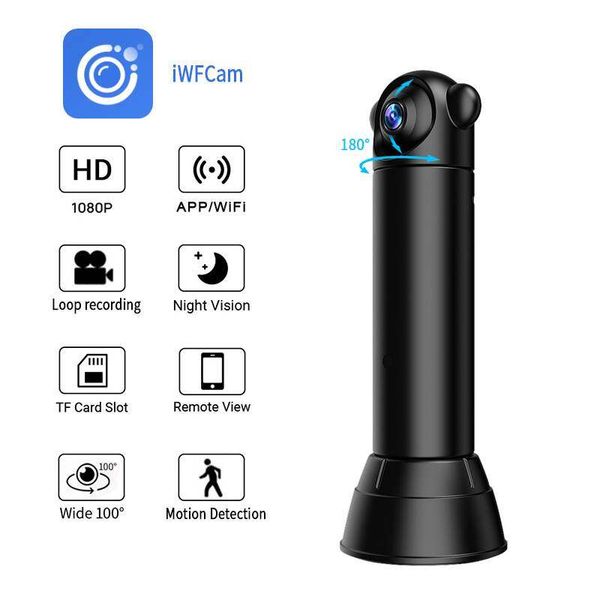 Sicherheit Überwachung Kamera Wifi 1080P 360 grad Kamera Auto Smart Home Schützen Nachtsicht Remote Monitor Video Recorder