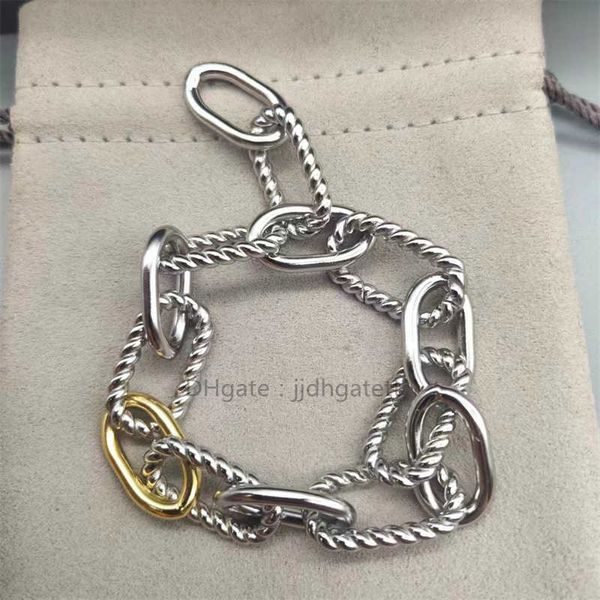 Braccialetti a catena braccialetto di lusso designer di gioielli donna braccialetto di fascino donna rame gioielli di marca moda polso per donna e braccialetto uomo 4XDY