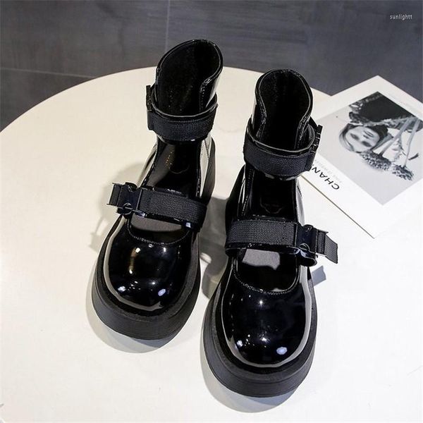 Платье платформы Black Fashion's Women's Spring 2023 Японское в стиле колледжа.