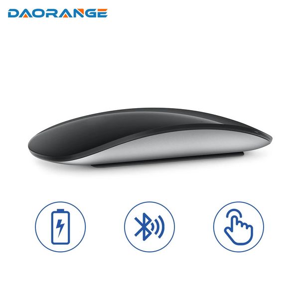 Mäuse Drahtlose Bluetooth-Touch-Maus für MacBook Pro und Air Mini-Maus für Mac-Laptop-Tablet-Mobile-Spielekonsole sind ergonomisch 231101