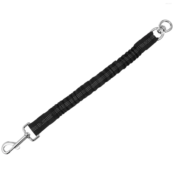 Coleiras de extensão para cães, trela de bungee com fixação reflexiva de nylon para caminhada, corrida para cães pequenos e médios, roleta para animais de estimação