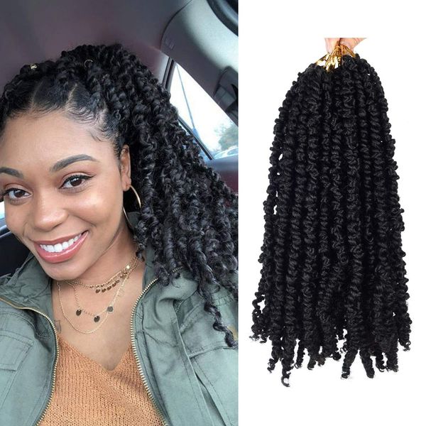 Passion Twist Crochet Braiding Hair Großhandel Passion Twist Hair Ombre Wasserwelle für Passion Pre Twisted Braids