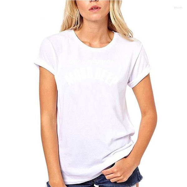 T-shirt da uomo Infame Logo Mobb Deep The Womens Style Man Us Shirt - Taglia dalla S alla 5xl Regalo di compleanno Top Stampa S-xxl O Collo Cotone