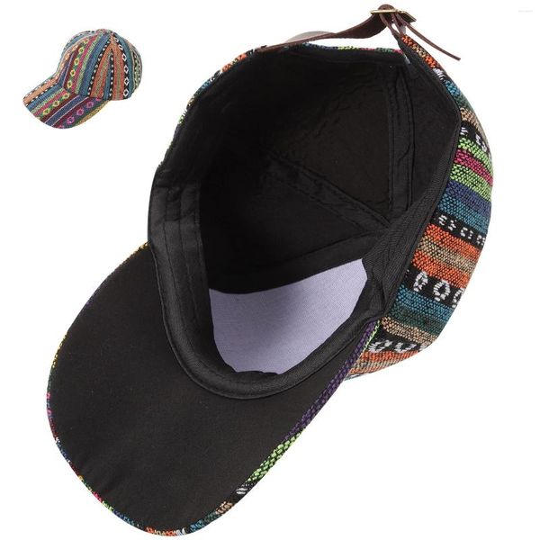 Berretto da baseball Cappello da baseball Stile etnico Donna Uomo Cappello con visiera unisex Decorazione