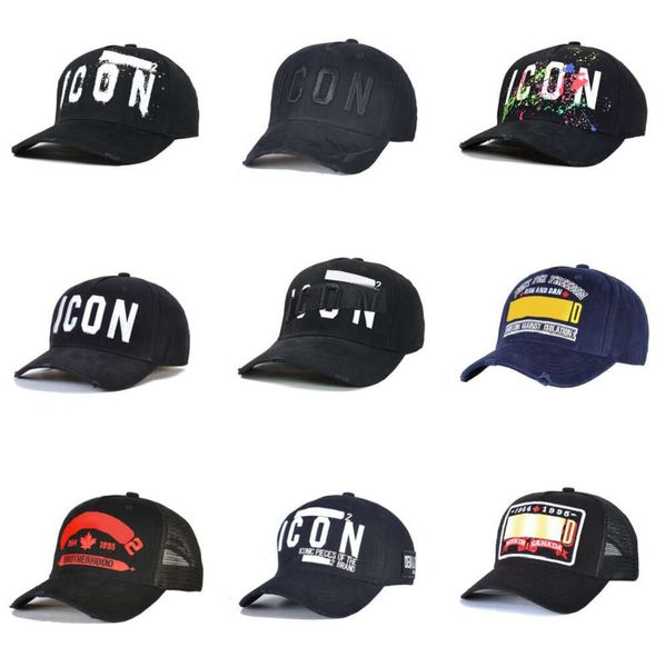 2023 berretti da baseball cappello firmato Vendita Mens d2 Cappello da secchiello ricamato di lusso regolabile 15 colori Cappelli Indietro Lettera Berretto da baseball in rete traspirante uomo berretto da uomo donna 33ess