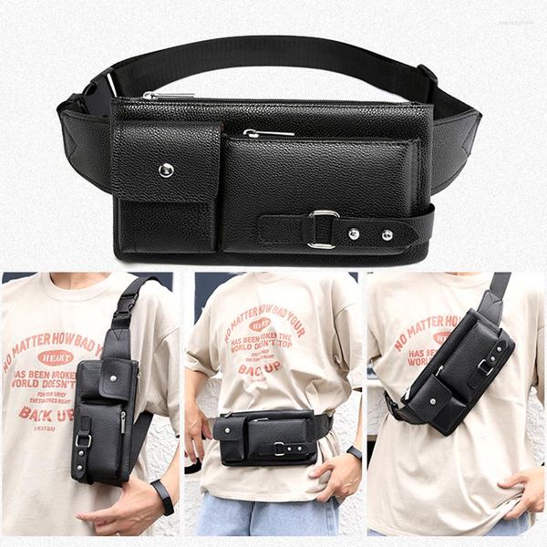 Duffel Bags Bag da cintura Messenger Bag multifuncional ombro portátil casual para viajar Motorcycle PR VENDA