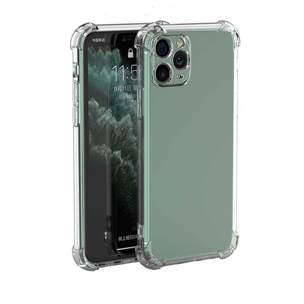 1,5 mm transparente, stoßfeste Handyhülle für iPhone 15 13 12 11 14 Pro Max XS Max X XR 8 7 Plus SE 12 13 Mini Airbag Clear Schutzhülle mit Kameraobjektivschutz