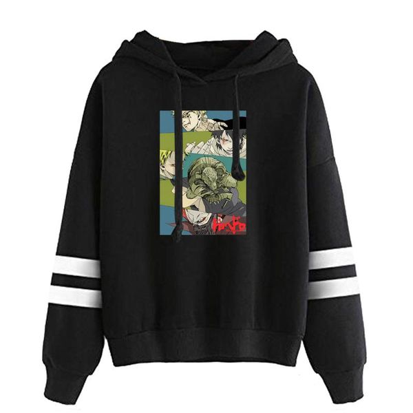 Herren Hoodies Sweatshirts Anime Dorohedoro Übergroßer Hoodie Damen Herren Harajuku Sweatshirt Streetwear Hip Hop Pullover Kapuzenjacke Herren C