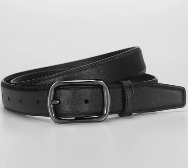 Cinto de designer masculino clássico moda luxo casual cinturones carta lsmooth fivela cinto masculino feminino entrega rápida