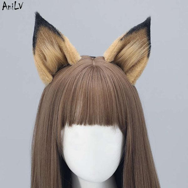 Ani Animegirl CEOBE Orecchie di volpe Peluche Fascia Copricapo Cosplay cosplay