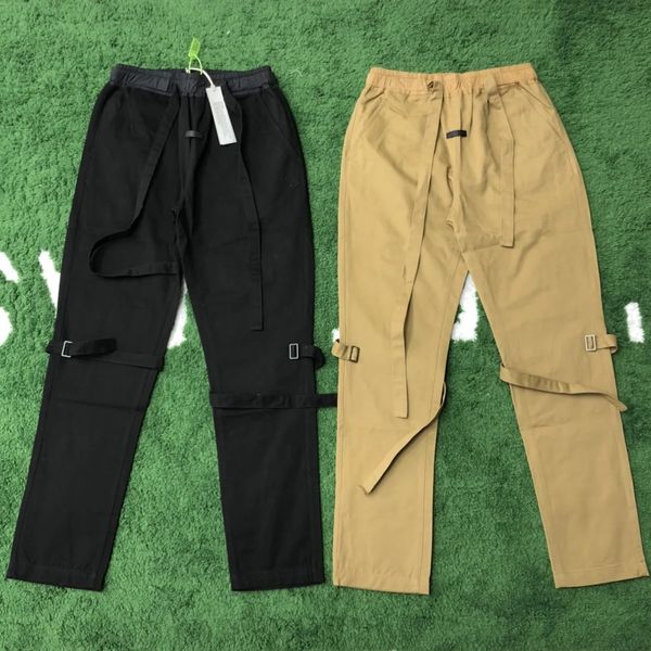 Calças masculinas 7th coleção moda carga hip hop estilo streetwear bondage pant qualidade superior fg7c calças de algodão militar 231101