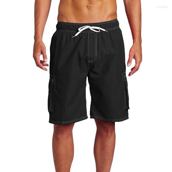 Herrenhosen What Fluff Fashion Swim Color Solid Trunks Casual Short PantsMen's Boun22