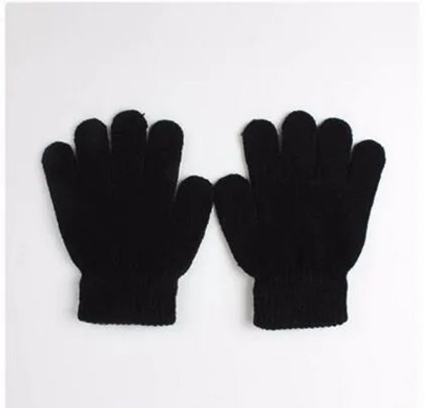 Mode Kinder Kinder Magische Handschuh Fäustling Mädchen Boy Kid Stretchy Gestrickte Winter Warme Handschuhe Wählen Farbe Großhandel