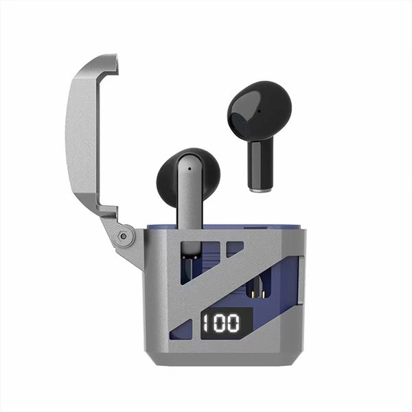 Riduzione del rumore Vivavoce Nuovo gancio per l'orecchio Tws Business Gt02 Auricolare wireless Bt5.3 Auricolari Sport Auricolari Cuffie