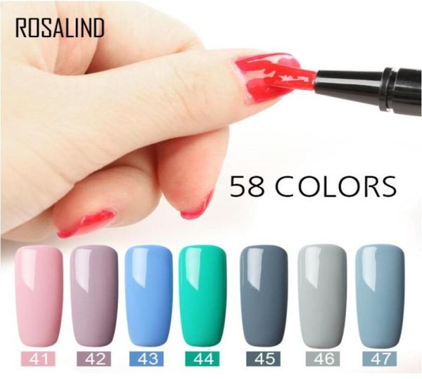 Penna per smalto gel UV Soak Off 3 in 1 con top coat e base coat Nail art professionale 24 colori tra cui scegliere spedizione veloce5989449