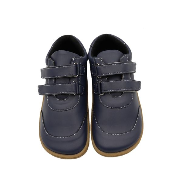 Tênis tênis tipietoes primavera sapatos de couro genuíno para meninas e garotos crianças descalça de tênis minimalistas 230331