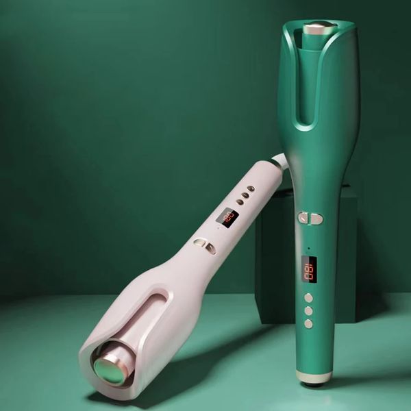 Arricciacapelli Multiautomatico Bigodino per capelli Ferro arricciacapelli Ceramica rotante per capelli Waver Magic Curling Wand Irons Strumenti per lo styling dei capelli 231101