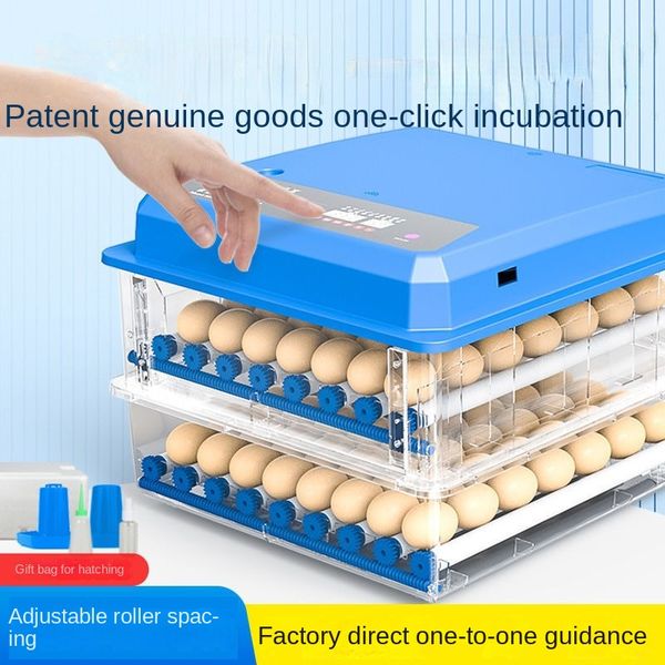 Incubatrice, piccola incubatrice di tipo domestico, produttore di incubatrice intelligente per mini uova di pollo alla rutina completamente automatica