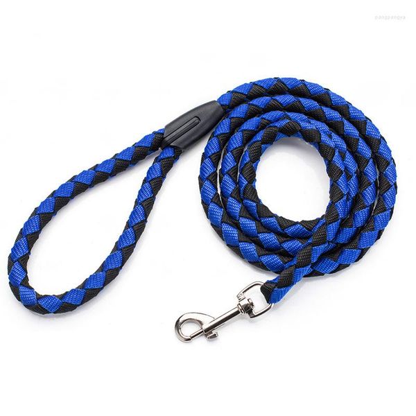 Colarinhos de cachorro ninetop nylon corda de coleira mais forte para cães pequenos correndo com 142 cm de comprimento de 1,2 cm