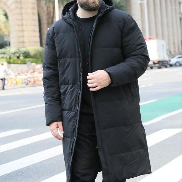 Piumini invernali da uomo Uomo 5XL 6XL 7XL 8XL 9XL 10XL Giacca calda taglie forti stile lungo