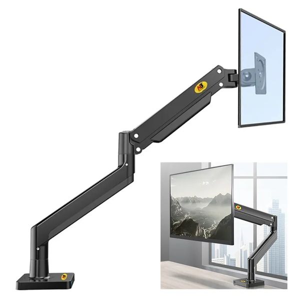 NB G40 Monitorarm, höhenverstellbarer Monitorständer, schwenkbare Monitorhalterung für 22-40-Zoll-Monitore mit einer Tragfähigkeit von bis zu 15 kg