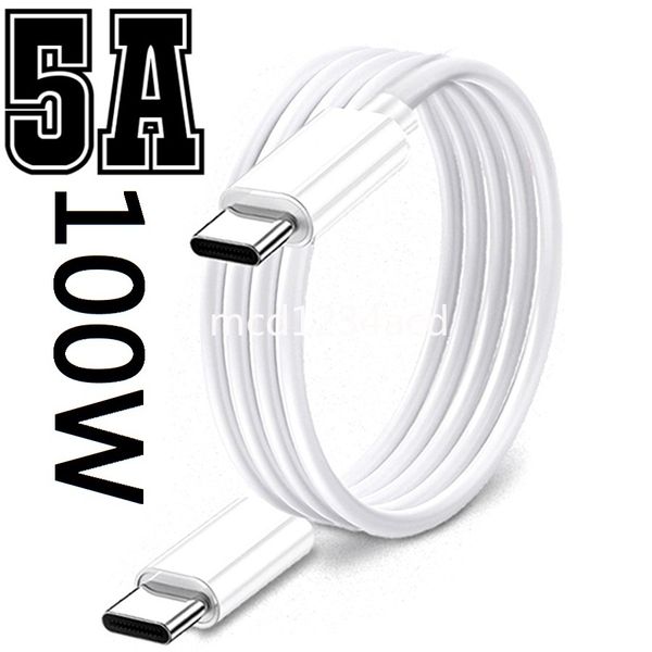 Cabos usb c de carga rápida, 100w 5a 60w 3a tipo c micro cabo linha 1m 2m 6 pés para samsung s8 s9 s10 note 20 s22 htc m1