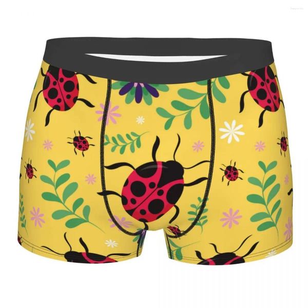 Unterhosen Boxershorts Männer Bequemes Höschenset Insekten Blumen Unterwäsche Mann Boxer