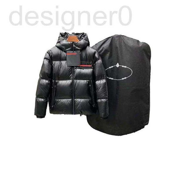 Herren Daunenparkas beliebter Designer hochwertige Daunenjacke mit Kapuze und Sonnenschirm Herren kurzes Budget Wintermode Damenpaar 90% weiße Ente dick M-3XL 8SKZ