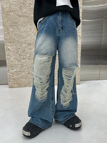 Jeans da uomo X02190 Fashion Men's 2023 Runway Luxury European Design Party Style Clothing