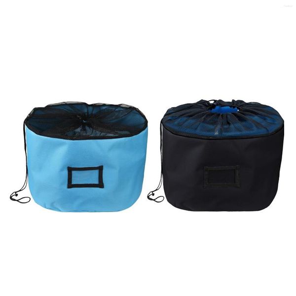 Bolsas de armazenamento Mangueira RV Oxford Pano Organizador resistente à água Bolsa utilitária portátil respirável para trailer de veículo com cordão elétrico