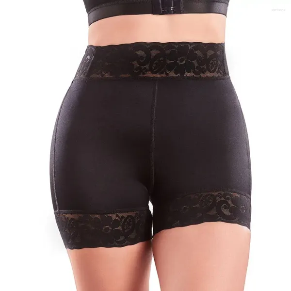 BuLift-Shorts von Shapers mit hoher Taille für Damen, einreihig