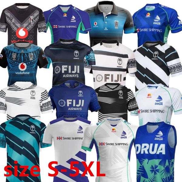 Top 2023 Tonga Fiji Drua Rugby Jerseys NewZealand 22 23 Maori Airiways Novo Fijians Fijians Rugby Jersey Maglia Tops