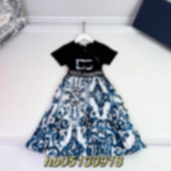 23SS Girls Dress Designer Skirt Childre