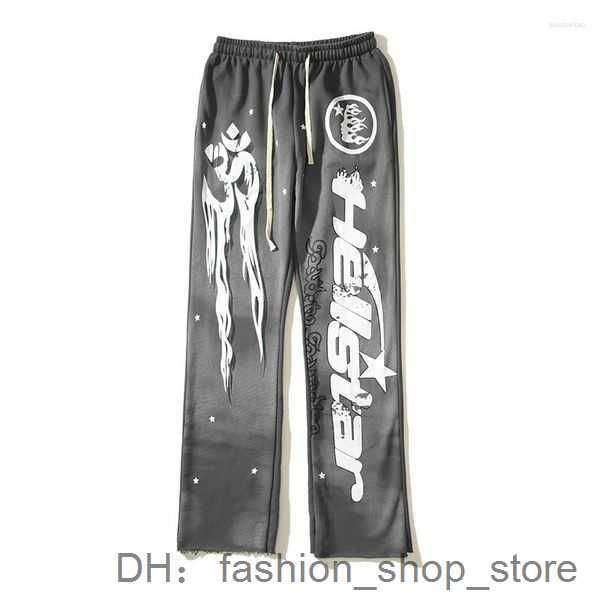 Herren Luxus Hellstars 2023s Designer Hosen Männer Hosenl Hellstar Studios Red Flare Jogginghose Jogger Mode Hip Hop Casual 1 1RG2