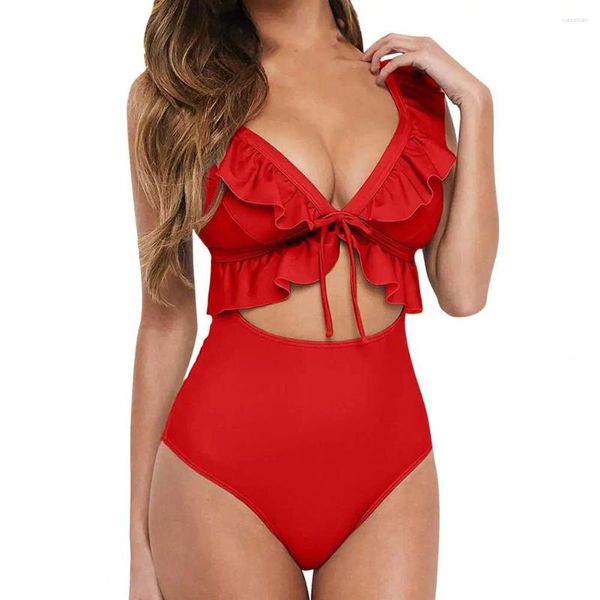 Mulheres de banho 2023 sexy plissado um pedaço maiô feminino plus size mulheres monokini banhistas fatos de banho beachwear nadar senhoras xxl