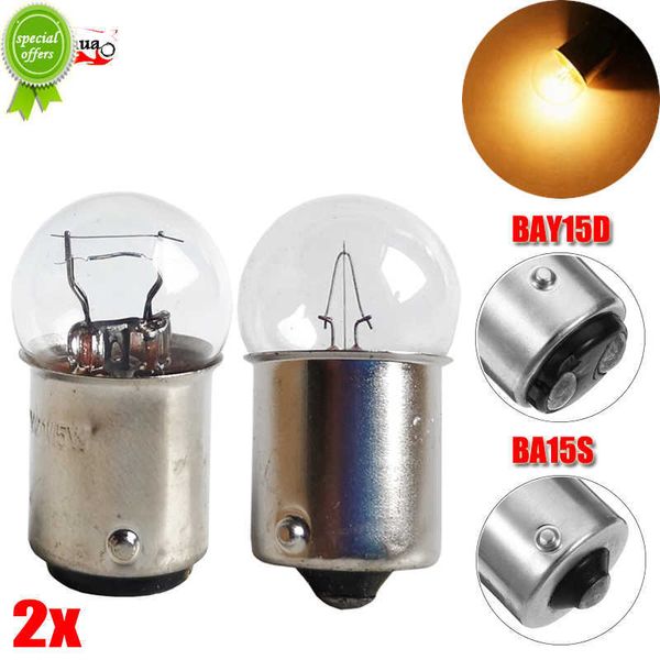 Новый 2pc G18 Car Bulb Lights 5 Вт/10 Вт 12 В/24 В 10 Вт BA15S BAY15D ЧИСЯ