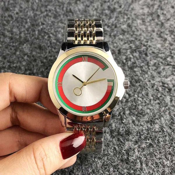 2023 neue mode Marke Uhr Frauen Mädchen Stil Metall Stahl Band Quarz Armbanduhren