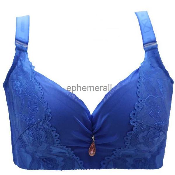 BHs Sexy Damen-BH plus Größe D E Cup Push-up-BH Büstenhalter Seitenverstellung Unterwäsche 85 90 95 100 105 Plus Size Damen Spitzen-BH 44E YQ231101