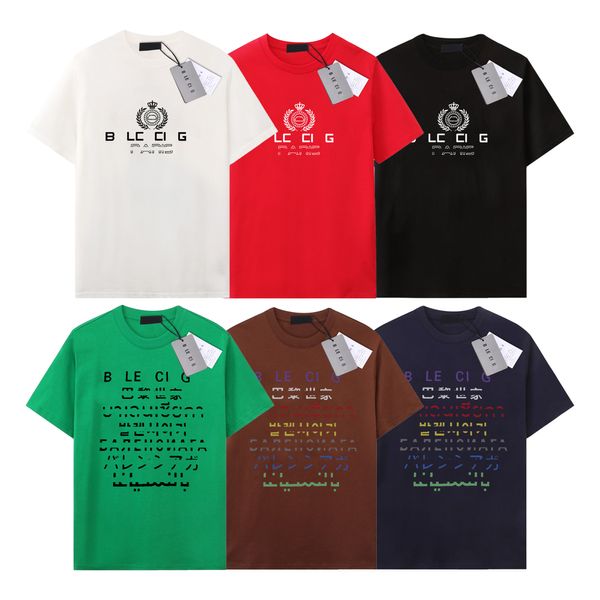 Heren T-shirt Designer Tees Luxe merk T-shirts Heren Dames Korte mouw Hip Hop Street chic Tops Shorts Casual kleding Kleding B-23 Maat XS-XL