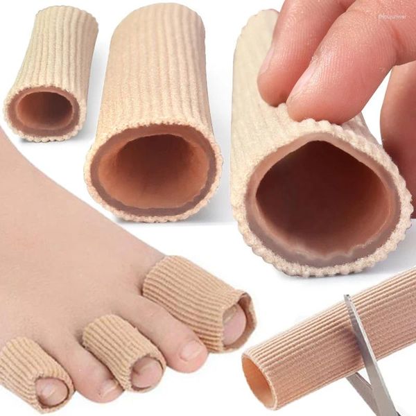 Frauen Socken Stoff Finger Zehen Schutz Separator Rohre Fuß Hand Schmerzen Relief Weiche Massage Verband Pflege Werkzeuge Kallus Schutz