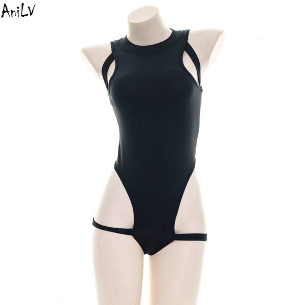 Ani nier automata yorha tipo a no. 2 bodysuit traje uniforme de banho de uma peça roupa de banho festa na piscina cosplay cosplay