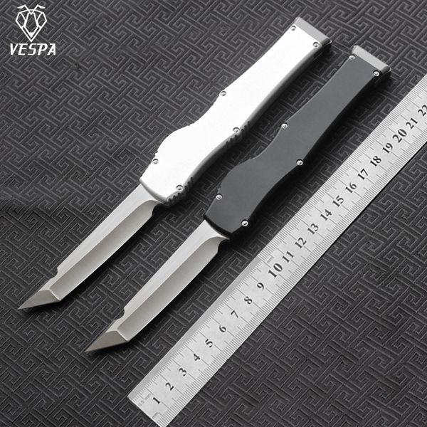 Coltello pieghevole versione VESPA di alta qualità Lama: M390 (satinato) Manico: alluminio 7075, coltelli da sopravvivenza da campeggio all'aperto Strumenti EDC