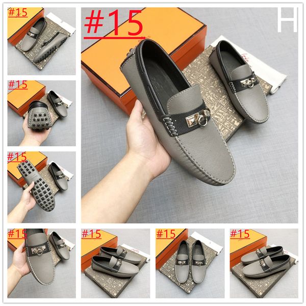 26 Modello Scarpe da guida da uomo italiano Scarpe casual marchi di lusso moca