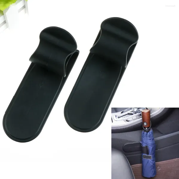 Acessórios interiores marca 1pc universal suporte de montagem tronco do carro suporte guarda-chuva clipe gancho moda multifuncional fixador acessório