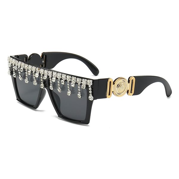 Mode Klassische Tanz Sonnenbrille Für Männer Frauen Luxus Übergroßen Teil Sonnenbrille Brillen PC Rahmen LED Dress Up Sonnenbrille W5241