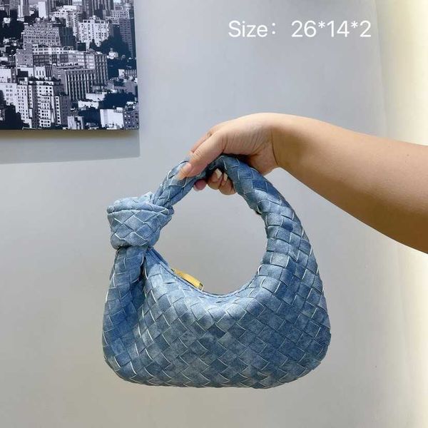 Damentasche 2023 New Korean Net Red Knitted Bowknot Handheld One Shoulder Underarm Bag Fashion Tote Bag 230401